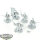 Grey Knights - 5 Grey Knights Paladins - grundiert