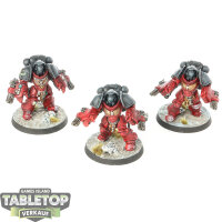 Space Marines - 3 Aggressor Squad - bemalt