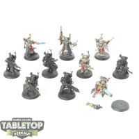Adeptus Mechanicus - 10 Skitarii Vanguard - teilweise bemalt