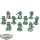 Space Marines - 10 Intercessor Squad - teilweise bemalt