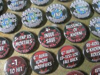 Da Red Button - World Eaters Tokens - Core Set