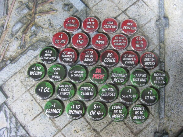 Da Red Button - Orks Tokens - Core Set
