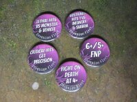 Da Red Button - Hive Tokens - Complete Set