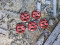 Da Red Button - Space Dwarves Tokens - Core Set