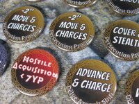 Da Red Button - Space Dwarves Tokens - Core Set