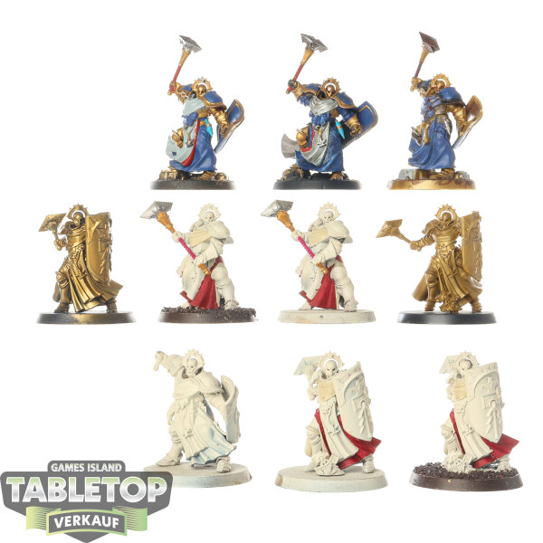 Stormcast Eternals - 10x Sequitors - teilweise bemalt