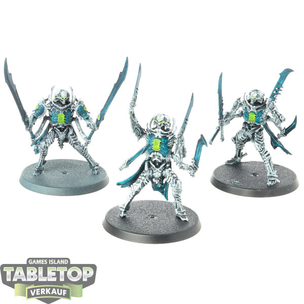 Ossiarch Bonereapers - 3x Necropolis Stalkers - bemalt