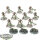 Necrons - 10x Necron Warriors - bemalt
