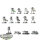Necrons - 10x Necron Warriors - teilweise bemalt