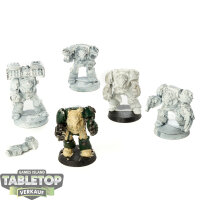 Space Marines - 5x Terminators - klassisch - teilweise...