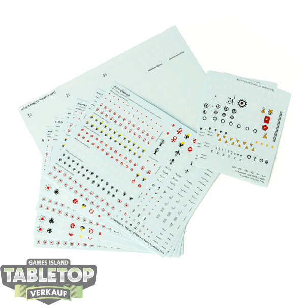 Adepta Sororitas - 9x Transfer Sheets - Sonstiges