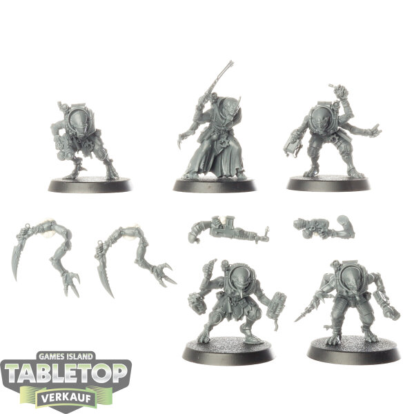 Genestealer Cults - 5x Hybrid Metamorphs - unbemalt