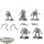 Genestealer Cults - 5x Hybrid Metamorphs - unbemalt