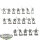 Empire of Man - 16x Free Company Militia - teilweise bemalt