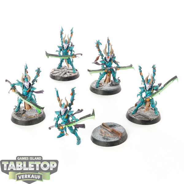 Drukhari - 5 Incubi - bemalt
