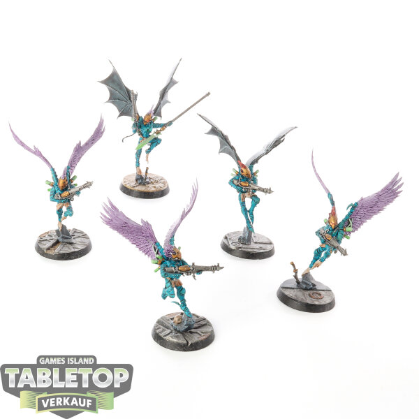 Drukhari - 5 Scourges - bemalt