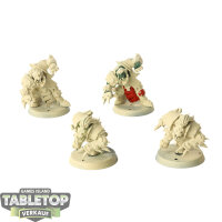 Blood Bowl - 4 Orc Blood Bowl Team - Gouged Eye -...
