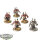 Chaos Space Marines - 5 Chaos Terminator Squad - teilweise bemalt