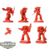 Blood Angels - 5x Intercessor Squad - grundiert