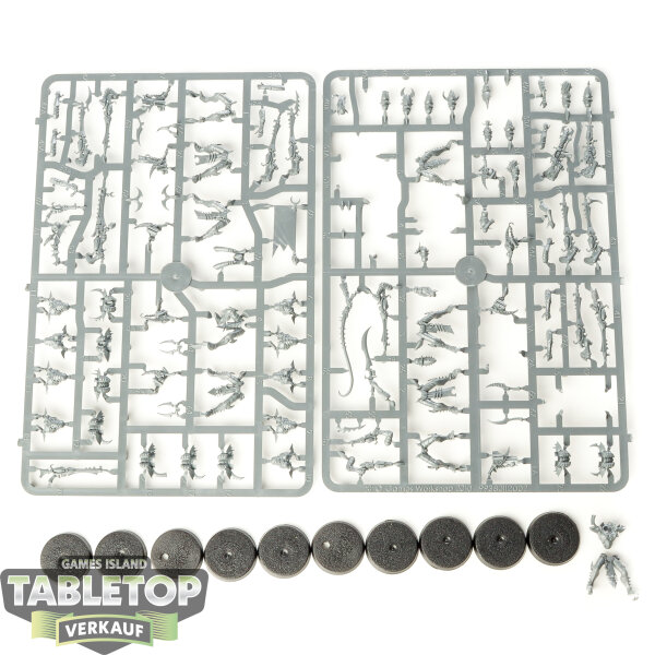 Drukhari - 10x Kabalite Warriors - im Gussrahmen