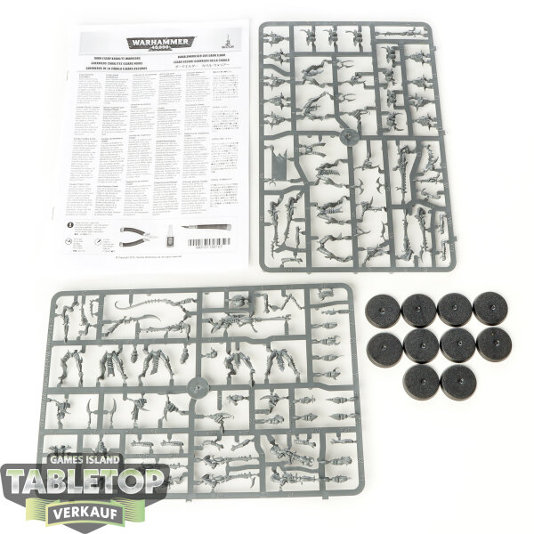 Drukhari - 10 x Kabalite Warriors - im Gussrahmen