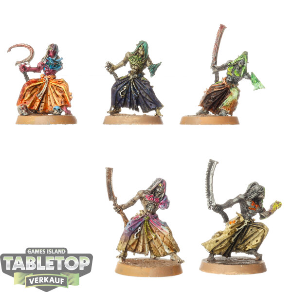 Drukhari - 5 x Mandrakes klassisch - bemalt