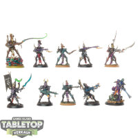 Drukhari - 10 x Kabalite Warriors - bemalt