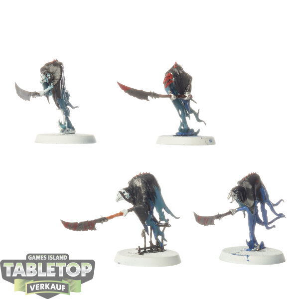 Nighthaunt - 4 x Glaivewraith Stalkers - bemalt