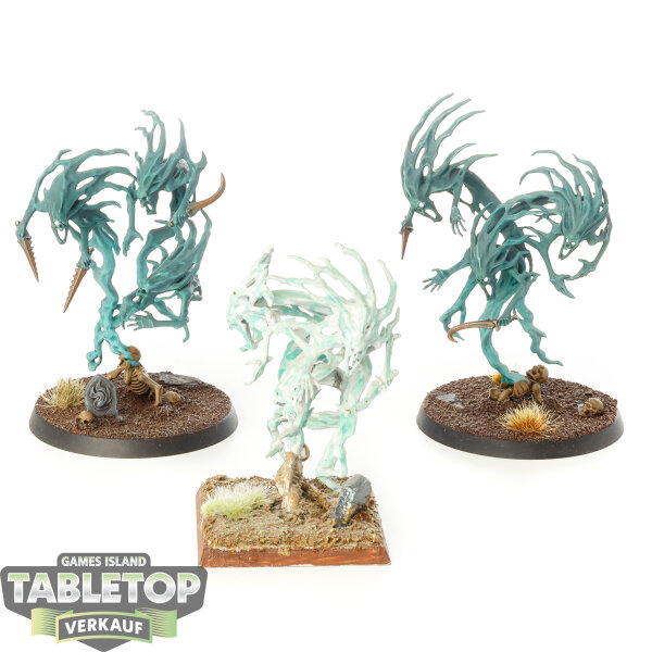 Nighthaunt - 3 x Spirit Hosts - bemalt