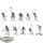 Nighthaunt - 10 x Chainrasp Hordes - teilweise bemalt