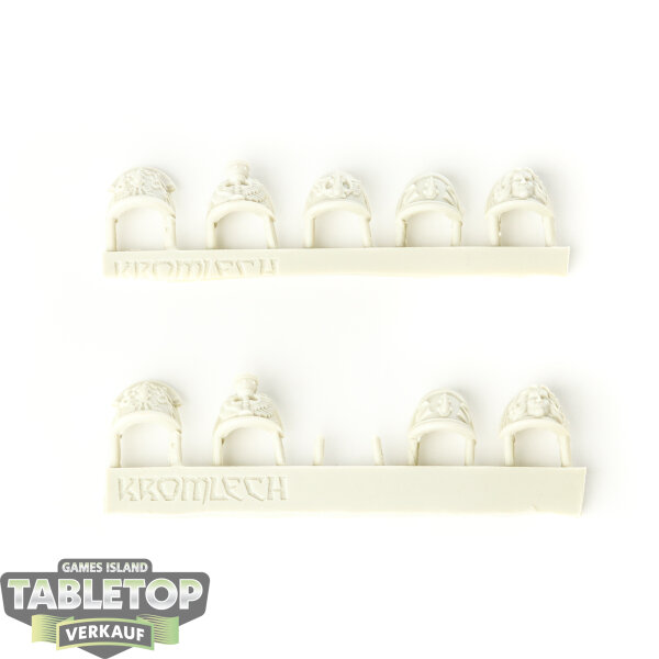 Miniaturen - 9x Seraphim Knights Shoulder Pads - im Gussrahmen