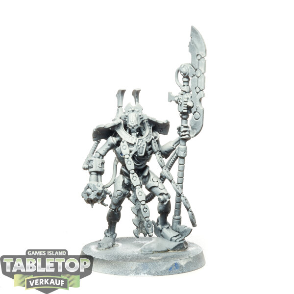 Necrons - Overlord with Tachyon Arrow - teilweise bemalt