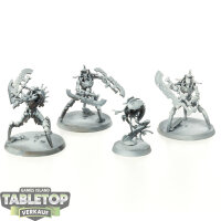 Necrons - 3x Skorpekh Destroyers - teilweise bemalt