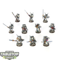 Grey Knights - 10 Grey Knights Purifier Squad - bemalt