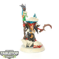 Gloomspite Gitz - Fungoid Cave-Shaman - teilweise bemalt