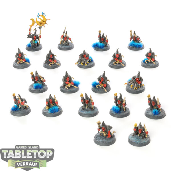 Gloomspite Gitz - 20 Moonclan Stabbas - bemalt