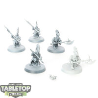 Fyreslayers - 5 Hearthguard Berzerkers - grundiert