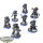 Space Marines - 7 Angels of Death Kill Team - teilweise bemalt