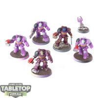 Space Marines - 5 Terminator Squad - bemalt