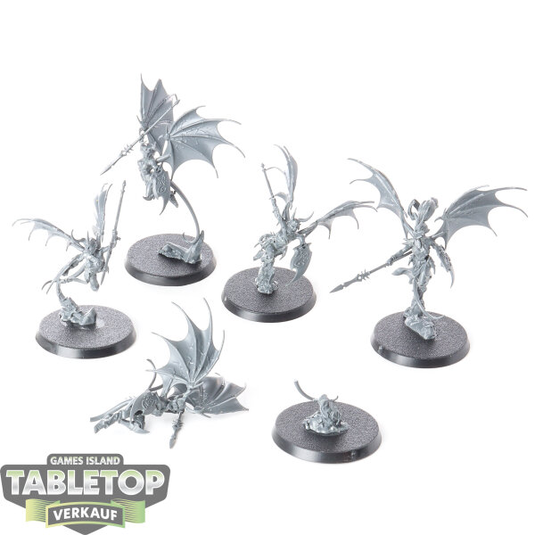 Daughters of Khaine - 5 Khinerai Lifetakers - unbemalt