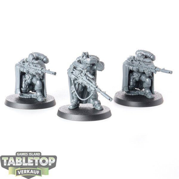 Space Marines - 3 Eliminators - unbemalt