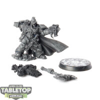 Space Wolves - Wolf Lord Krom - teilweise bemalt