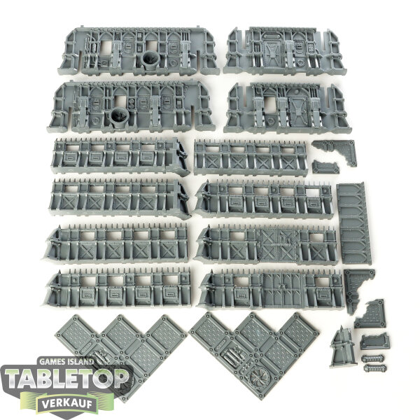Gelände - Battlezone: Fronteris – STC Hab-Bunker and Stockades - unbemalt