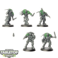 Space Wolves - 5x Hounds of Morkai - unbemalt