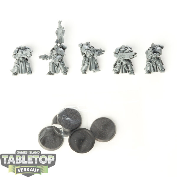 Space Wolves - 5x Sternguard Veterans klassisch - unbemalt