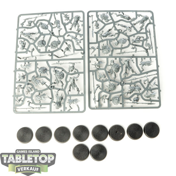 Orruk Warclans - 10x Gutrippaz - im Gussrahmen