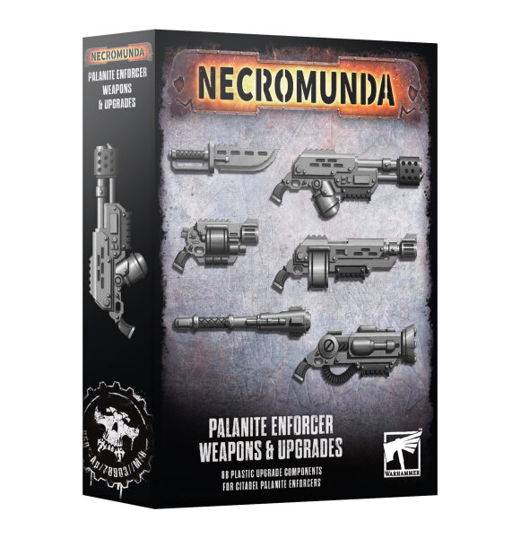 Necromunda - Palanite Enforcer Weapons & Upgrades