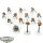 Tau Empire - 10 x Fire Warriors Strike Team - teilweise bemalt