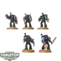 Deathwatch - 5 Veterans - bemalt