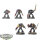 Deathwatch - 5 Veterans - bemalt